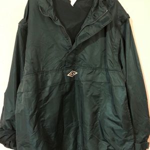 green Umbro windbreaker